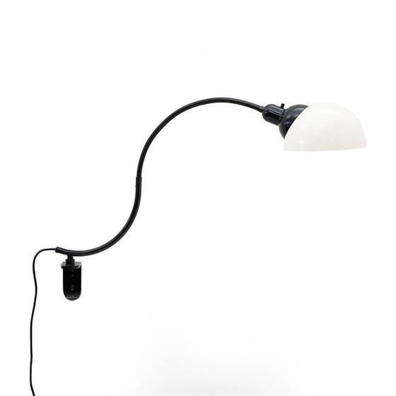 Image 1 of Vintage “Tomos 3” wall lamp in black painted metal by Kazuhide Takahama for Sirrah, Italy 1970