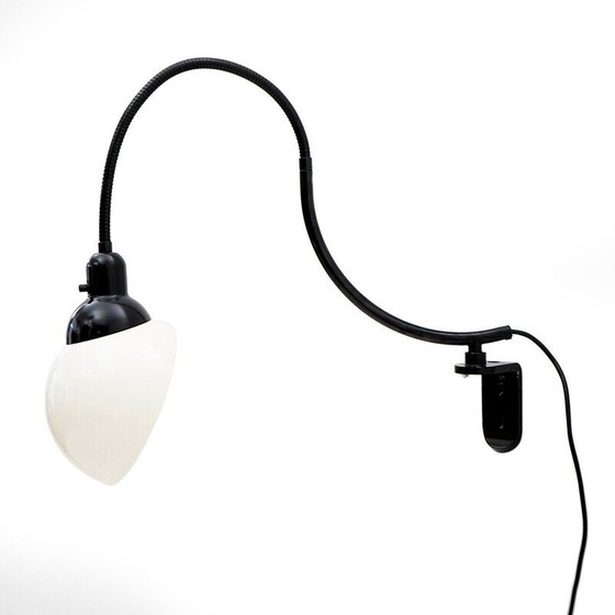 Image 1 of Vintage “Tomos 3” wall lamp in black painted metal by Kazuhide Takahama for Sirrah, Italy 1970