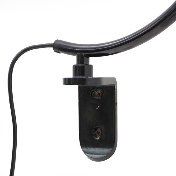 Image 1 of Vintage “Tomos 3” wall lamp in black painted metal by Kazuhide Takahama for Sirrah, Italy 1970