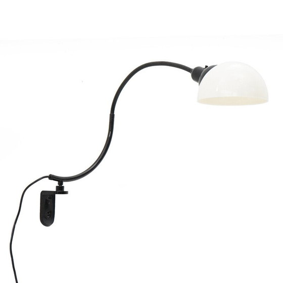 Image 1 of Vintage “Tomos 3” wall lamp in black painted metal by Kazuhide Takahama for Sirrah, Italy 1970
