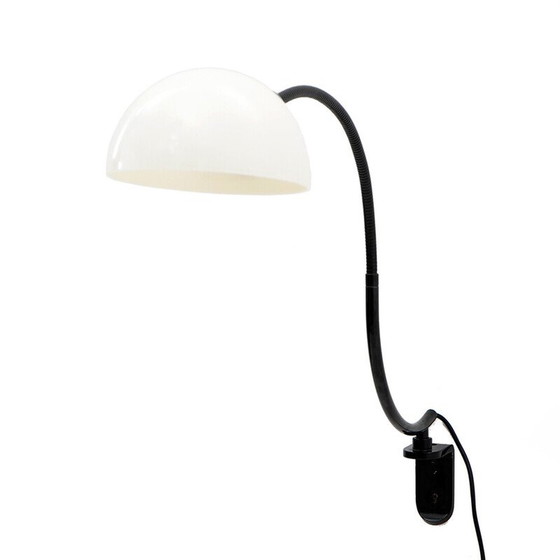 Image 1 of Vintage “Tomos 3” wall lamp in black painted metal by Kazuhide Takahama for Sirrah, Italy 1970