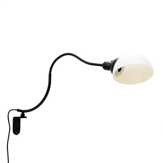 Image 1 of Vintage “Tomos 3” wall lamp in black painted metal by Kazuhide Takahama for Sirrah, Italy 1970