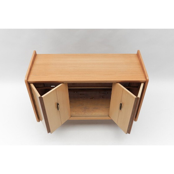 Image 1 of Vintage shoe cabinet with sliding door, Germany 1950