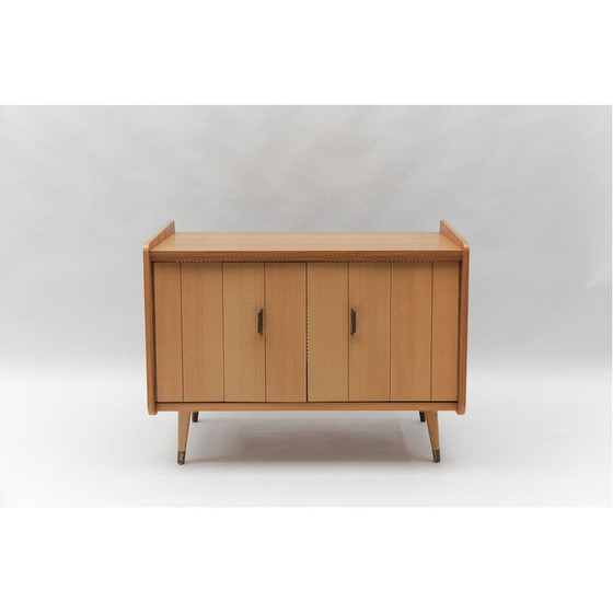 Image 1 of Vintage shoe cabinet with sliding door, Germany 1950