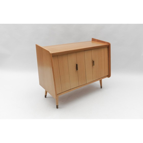 Image 1 of Vintage shoe cabinet with sliding door, Germany 1950