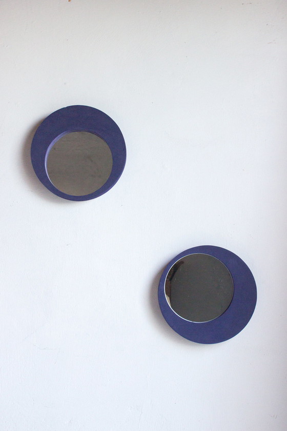 Image 1 of 2x Ikea Horten Foam Mirrors 1999