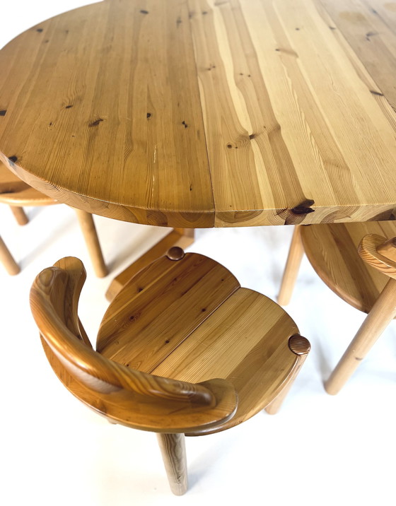 Image 1 of Pinewood Danish Dining Room Set '60