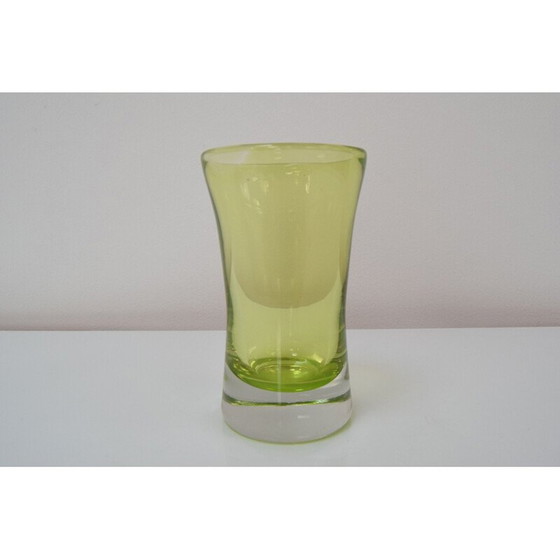 Image 1 of Vintage art glass vase, Czechoslovakia 1960