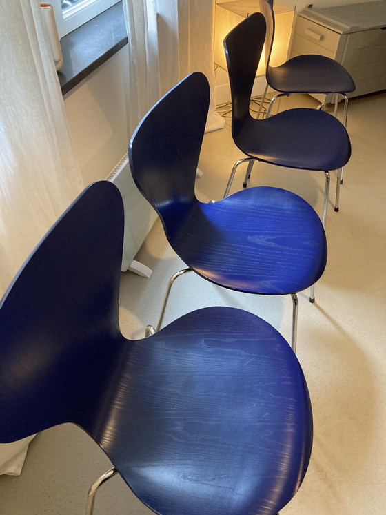 Image 1 of 4 x chaises papillon Frits Hansen