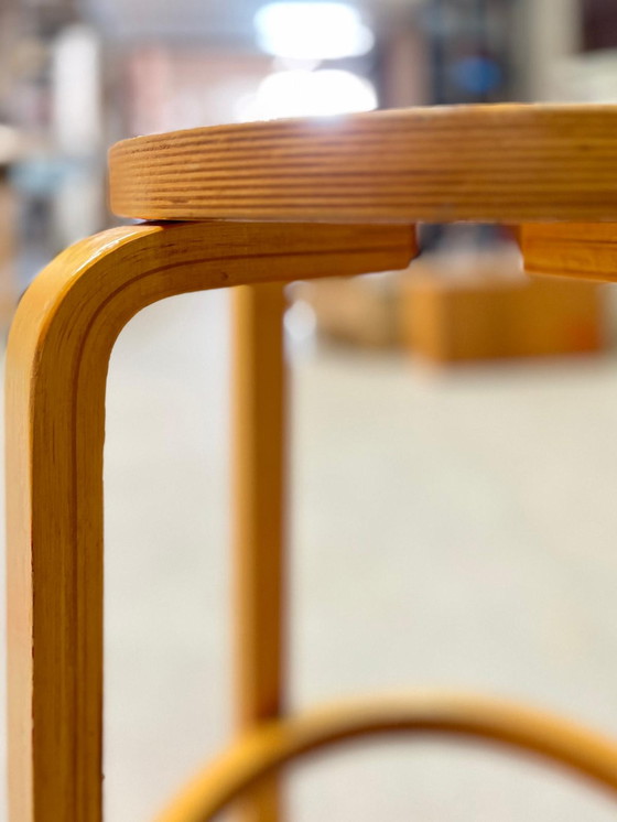 Image 1 of Tabouret de bar design en contreplaqué