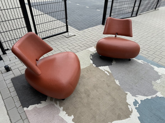 Image 1 of 2 Leolux Pallone Armchairs In & Outdoor