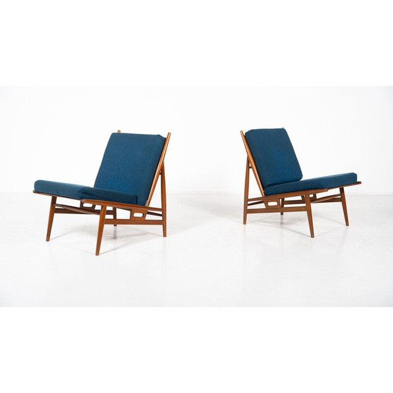 Image 1 of Pair of vintage armchairs for Isa, Italy 1960