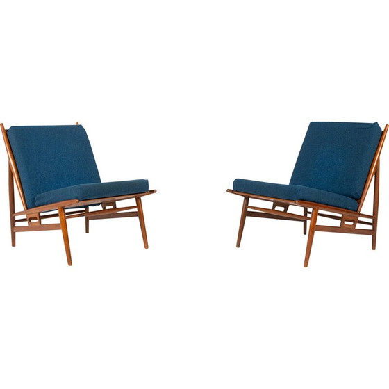 Image 1 of Pair of vintage armchairs for Isa, Italy 1960
