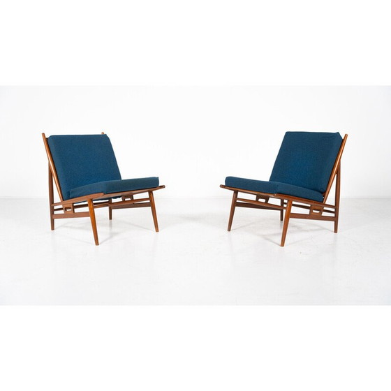 Image 1 of Pair of vintage armchairs for Isa, Italy 1960