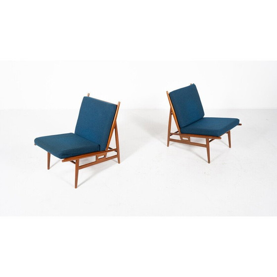 Image 1 of Pair of vintage armchairs for Isa, Italy 1960