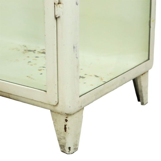 Image 1 of Old Apothecary Cabinet Display Case