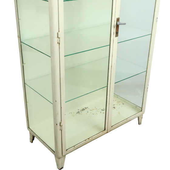 Image 1 of Old Apothecary Cabinet Display Case