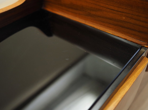 Image 1 of Set Of Walnut Bedside Cabinets, Italian Design, 1960S, Production: Italy