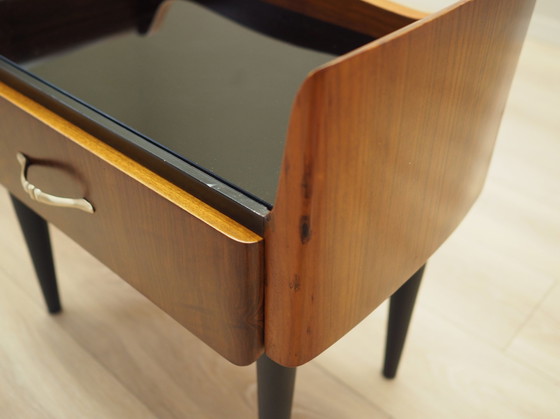 Image 1 of Set Of Walnut Bedside Cabinets, Italian Design, 1960S, Production: Italy