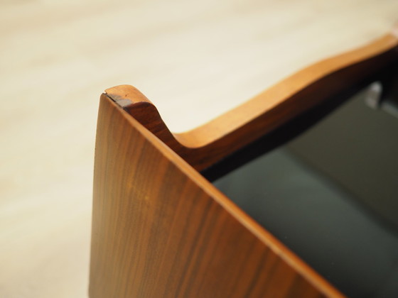Image 1 of Set Of Walnut Bedside Cabinets, Italian Design, 1960S, Production: Italy