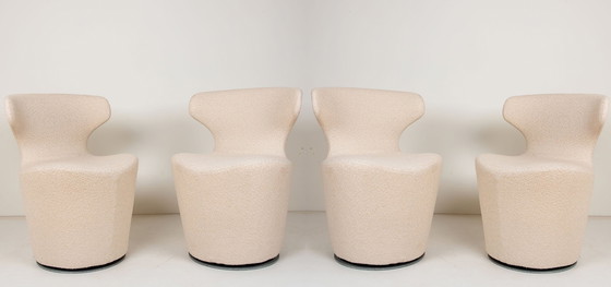 Image 1 of 1 Of 4 Piccola Papilio Armchairs From B&B Italia, Reupholstered