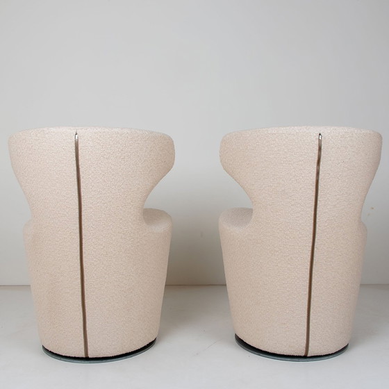 Image 1 of 1 Of 4 Piccola Papilio Armchairs From B&B Italia, Reupholstered