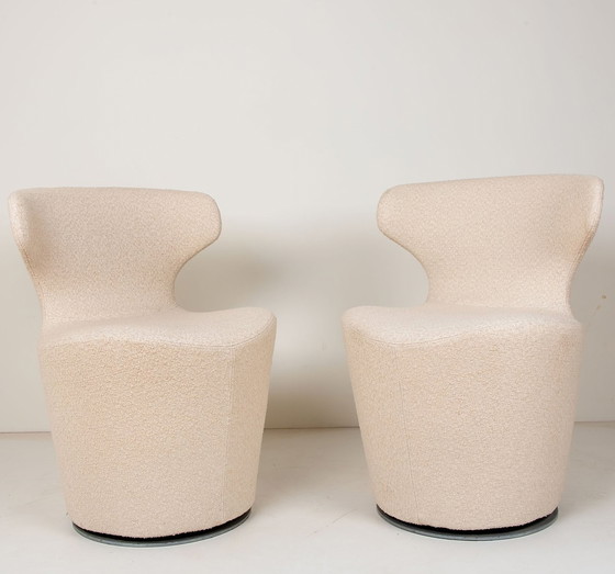 Image 1 of 1 Of 4 Piccola Papilio Armchairs From B&B Italia, Reupholstered