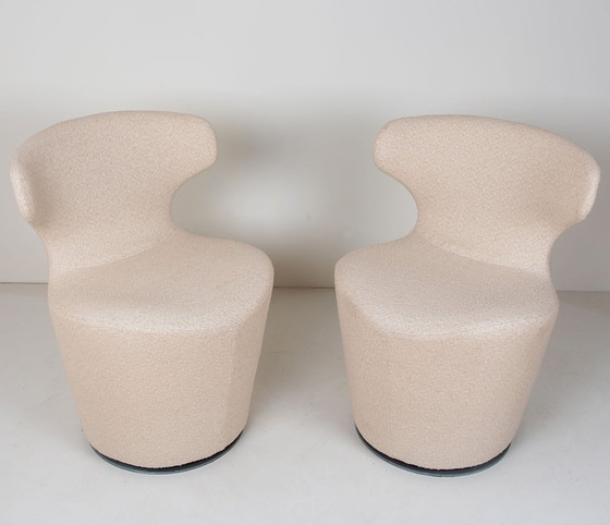 Image 1 of 1 Of 4 Piccola Papilio Armchairs From B&B Italia, Reupholstered