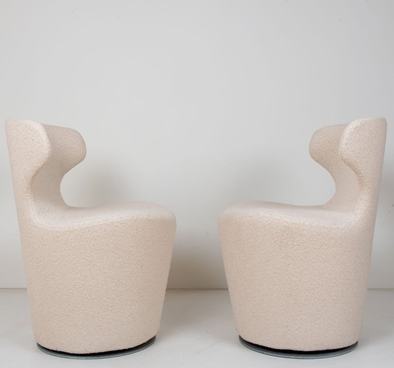 Image 1 of 1 Of 4 Piccola Papilio Armchairs From B&B Italia, Reupholstered