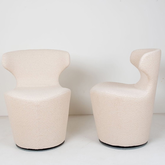 Image 1 of 1 Of 4 Piccola Papilio Armchairs From B&B Italia, Reupholstered