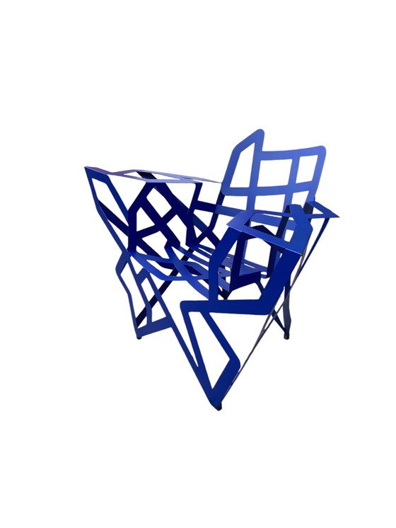 Image 1 of Zig Zag Chair, Gerard Coquelin, France 1980S