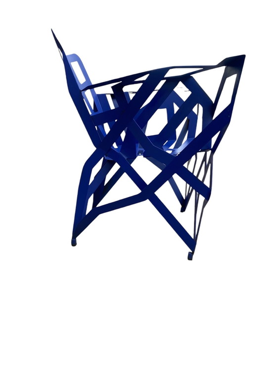 Image 1 of Zig Zag Chair, Gerard Coquelin, France 1980S