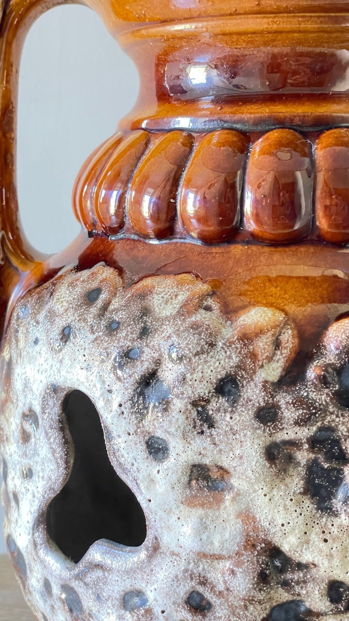 Ceramic Fat Lava Double Lamp 70's France | €260 | Whoppah