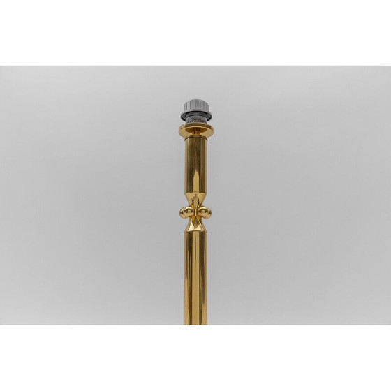 Image 1 of Vintage golden table lamp base, Germany 1960