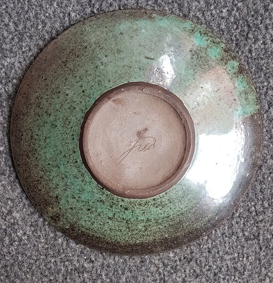 Image 1 of Ceramic Plate By Gerhard Dölz, 1960S