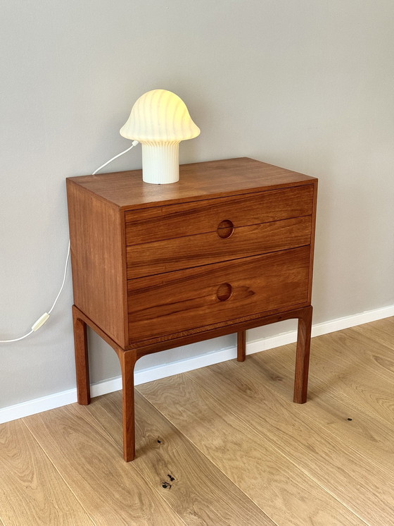 Image 1 of Kai Kristiansen For Aksel Kjersgaard Teak chest of drawers no. 386