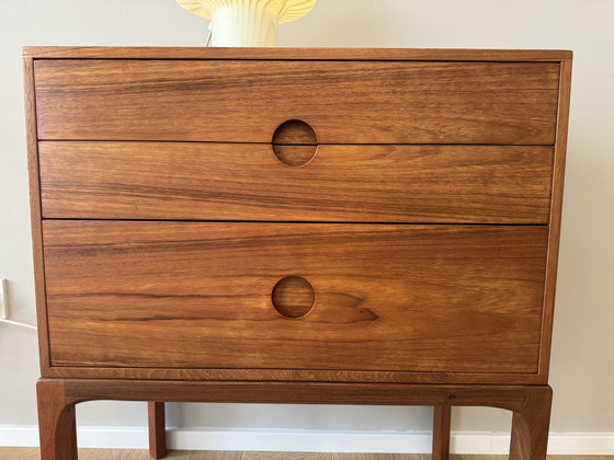 Image 1 of Kai Kristiansen For Aksel Kjersgaard Teak chest of drawers no. 386