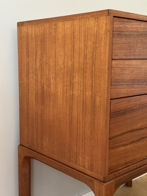 Image 1 of Kai Kristiansen For Aksel Kjersgaard Teak chest of drawers no. 386