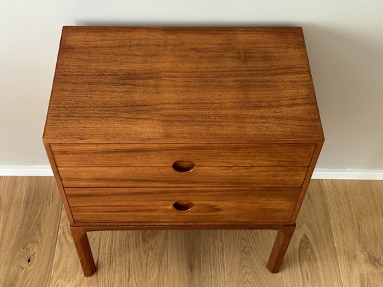 Image 1 of Kai Kristiansen For Aksel Kjersgaard Teak chest of drawers no. 386