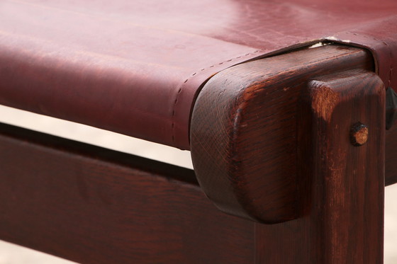 Image 1 of Spanish Chair: Rustic Design with Saddle Leather set of 4