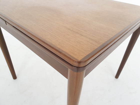 Image 1 of Teak square extendable dining table by Pastoe model TT24