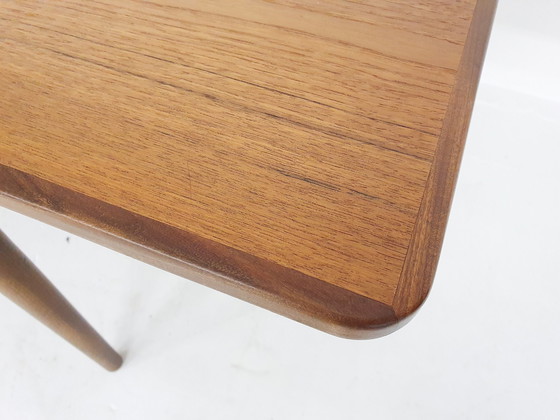 Image 1 of Teak square extendable dining table by Pastoe model TT24