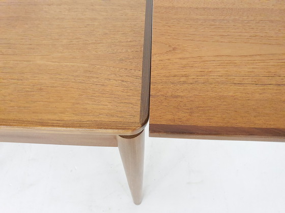 Image 1 of Teak square extendable dining table by Pastoe model TT24