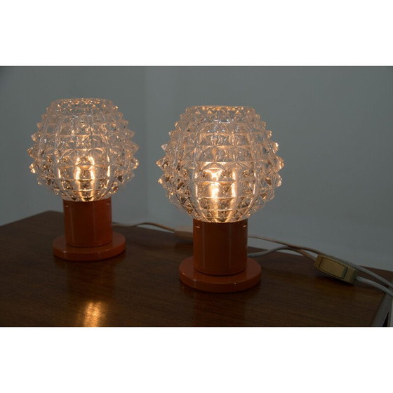 Image 1 of Coppia di lampade da tavolo vintage di Kamenicky Senov, anni '70