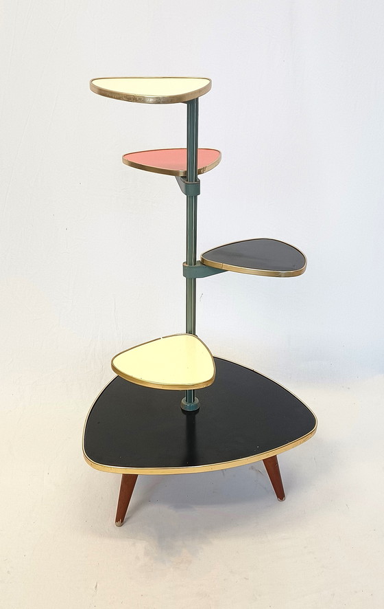 Image 1 of Opal fifties plant table with five levels