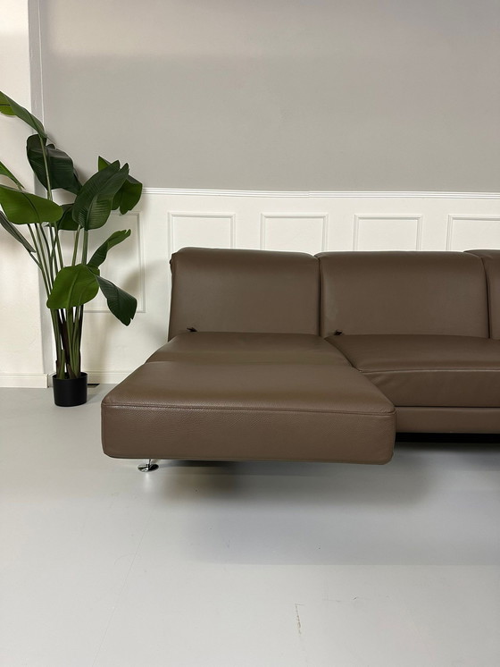 Image 1 of Brühl Moule corner sofa designer sofa couch leather