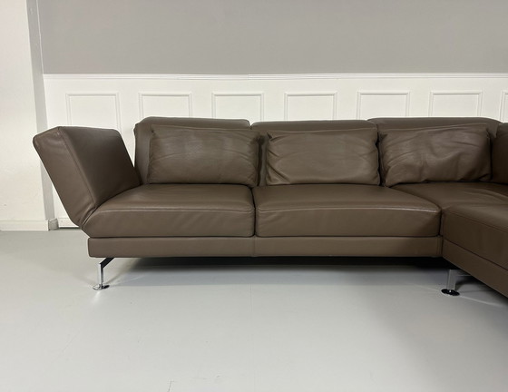 Image 1 of Brühl Moule corner sofa designer sofa couch leather