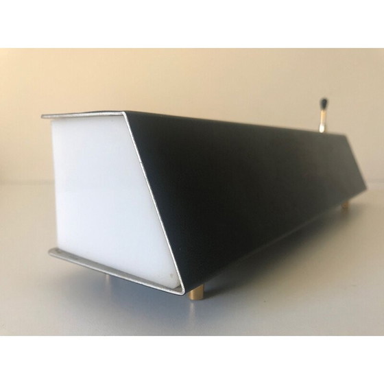 Image 1 of Vintage lamp in perplex and aluminium by Arlus