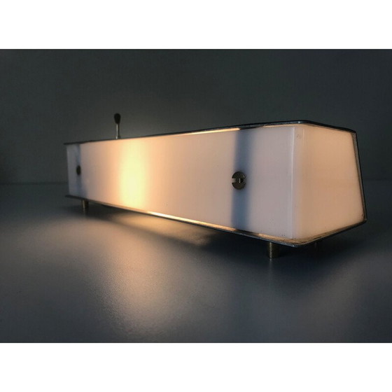 Image 1 of Vintage lamp in perplex and aluminium by Arlus