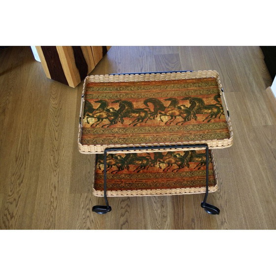Image 1 of Vintage rolling bar trolley, 1960